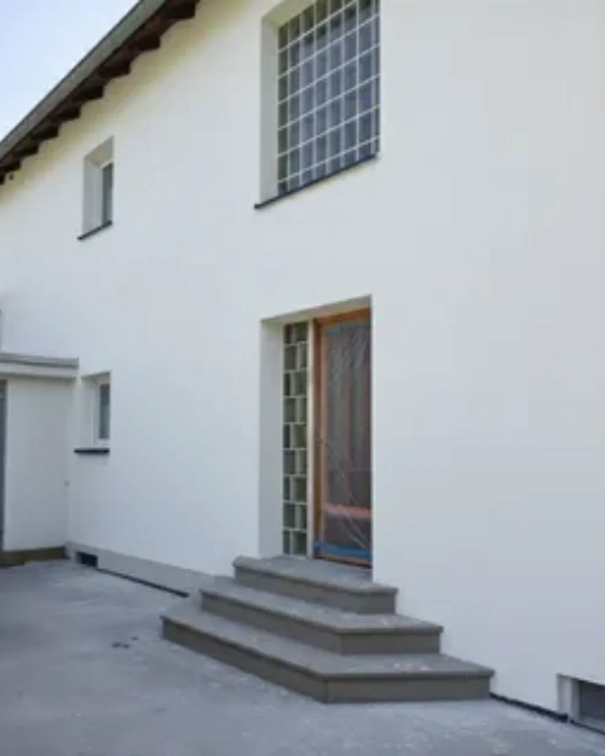 Fassade Außenputz — nachher